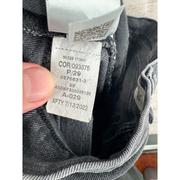 Madewell The Perfect Vintage Jean Women's‎ Size 29 Black/Gray - Picture 9 of 12